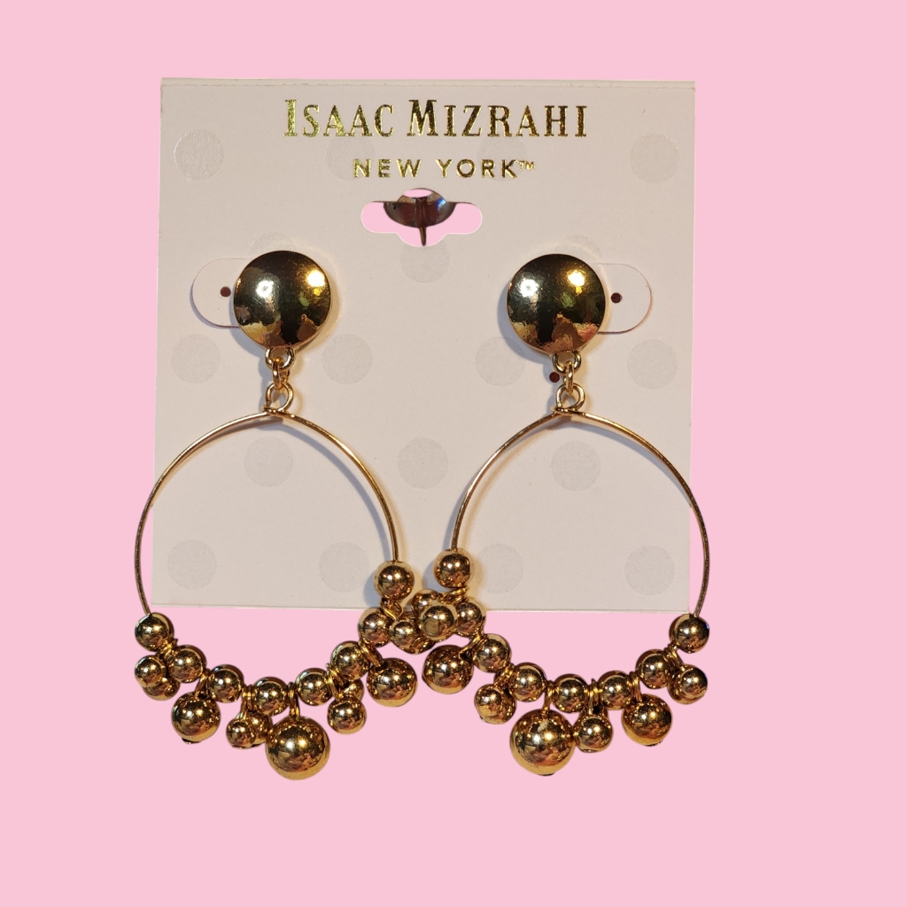 Isaac Mizrahi Earrings 18$